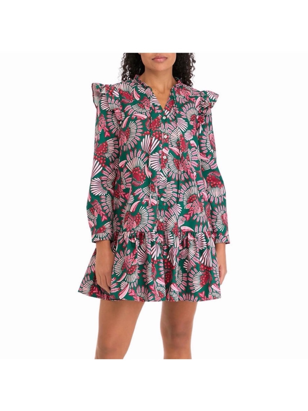 Michelle Mcdowell Toucan Tango Pink Kendall Dress